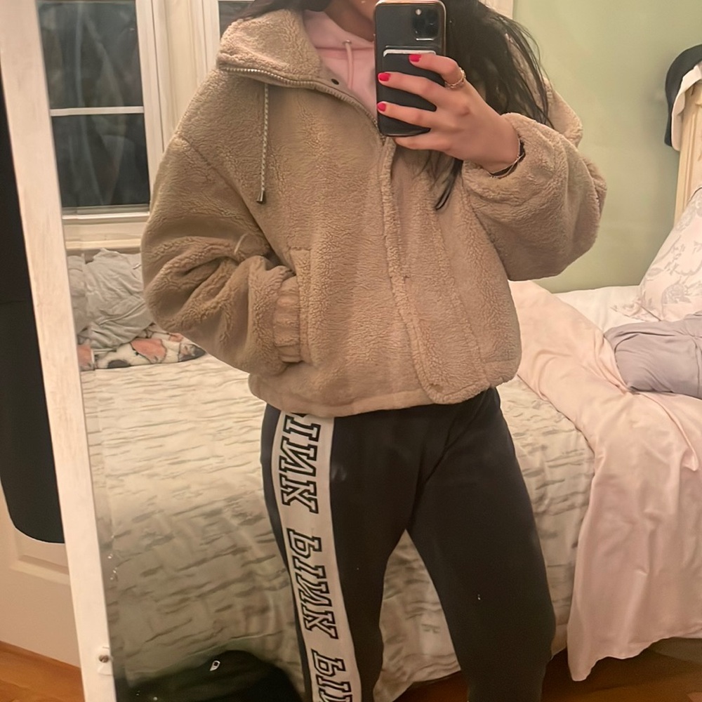Zara teddy coat